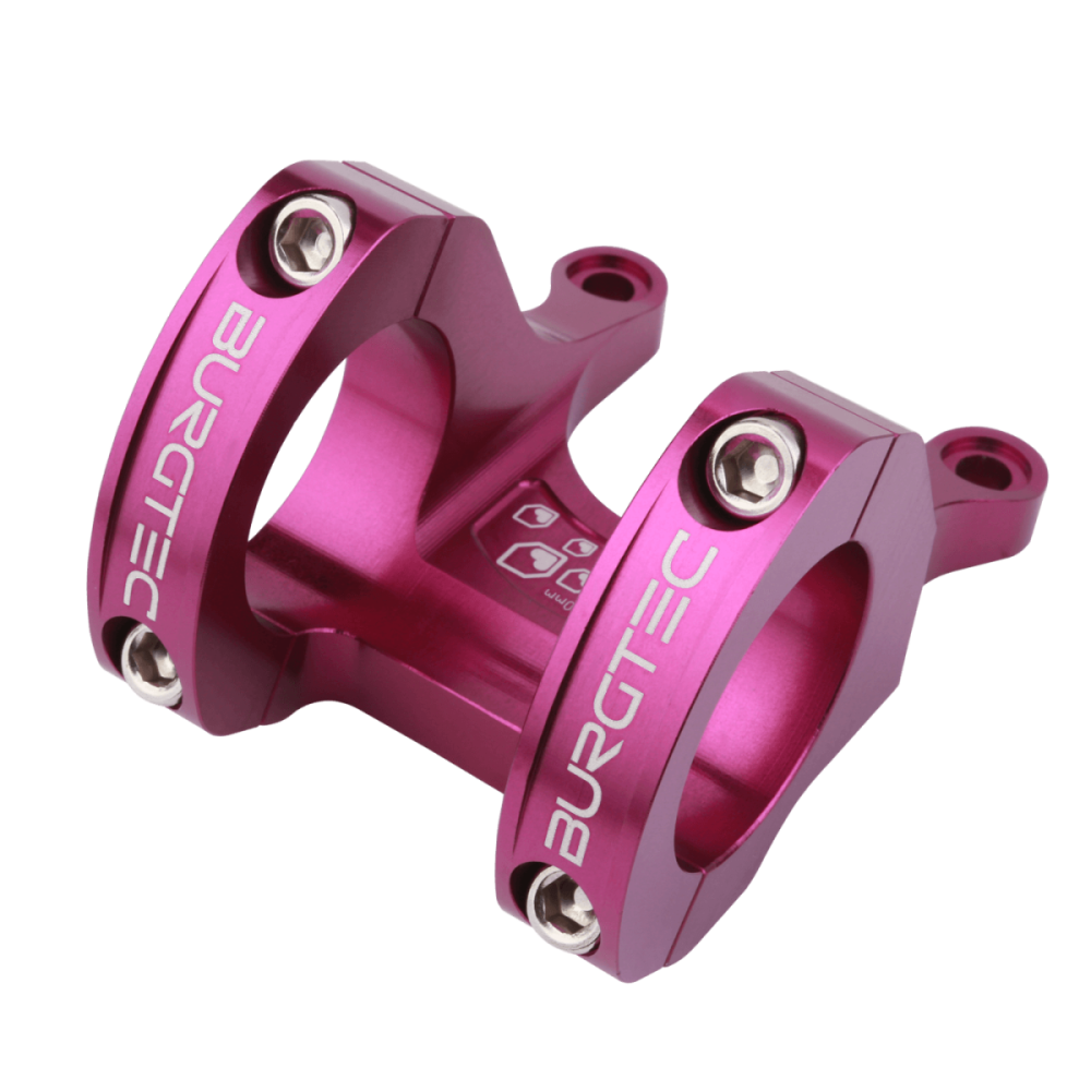 Burgtec Direct Mount MK3 Stem - 35mm Clamp - 45mm Reach - Purple Rain