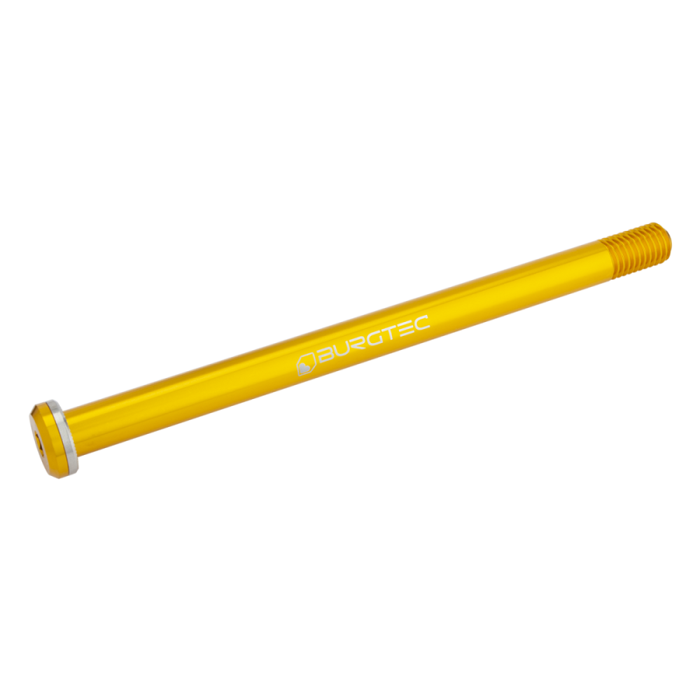 Burgtec 174mm x 12mm 1.75mm Pitch Rear Axle Bullion Gold, Burgtec Bullion Gold