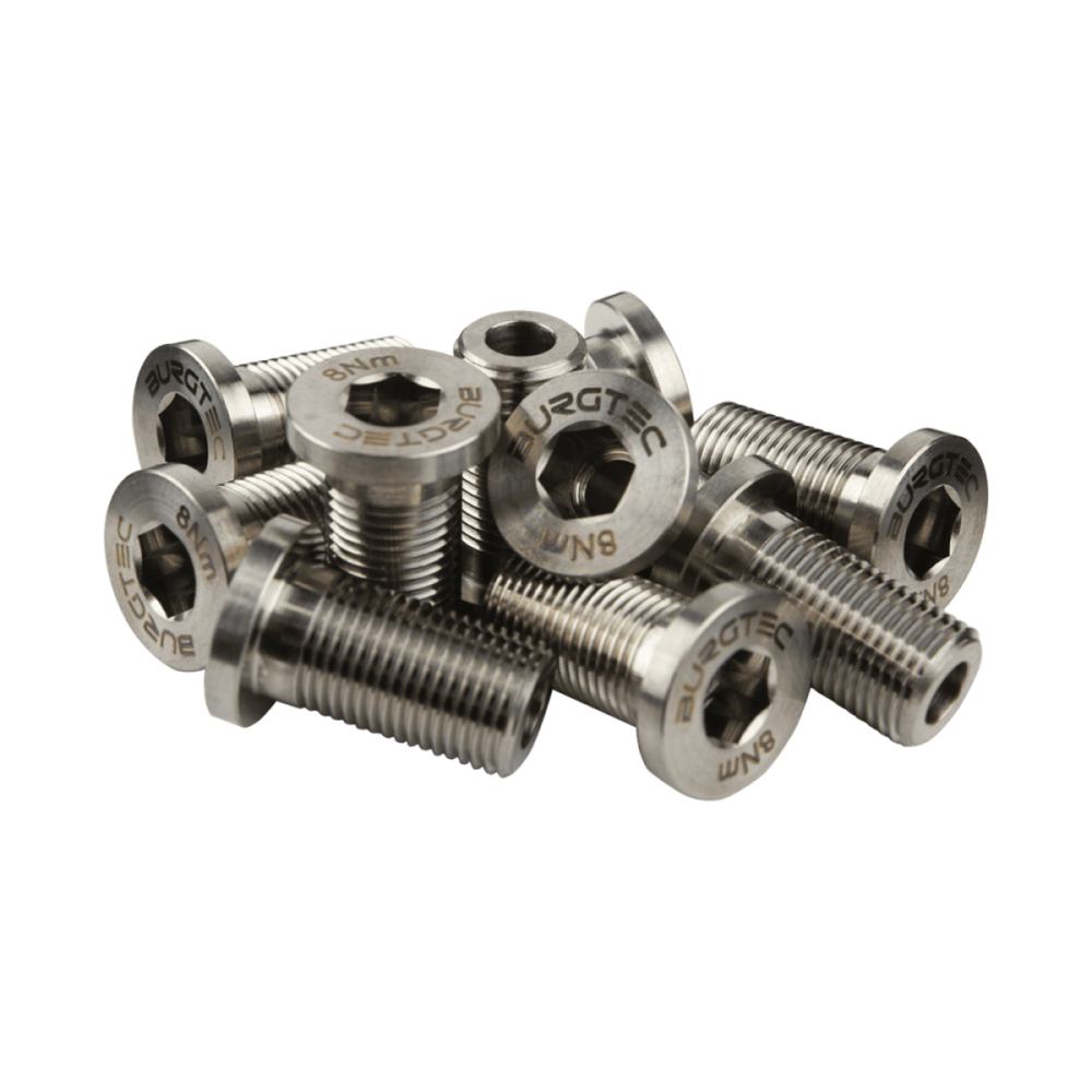 Burgtec Evil Flip Chip + Bone Link Titanium Bolt Kit