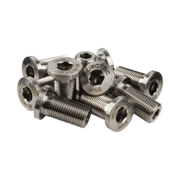 Burgtec Evil Flip Chip + Bone Link Titanium Bolt Kit