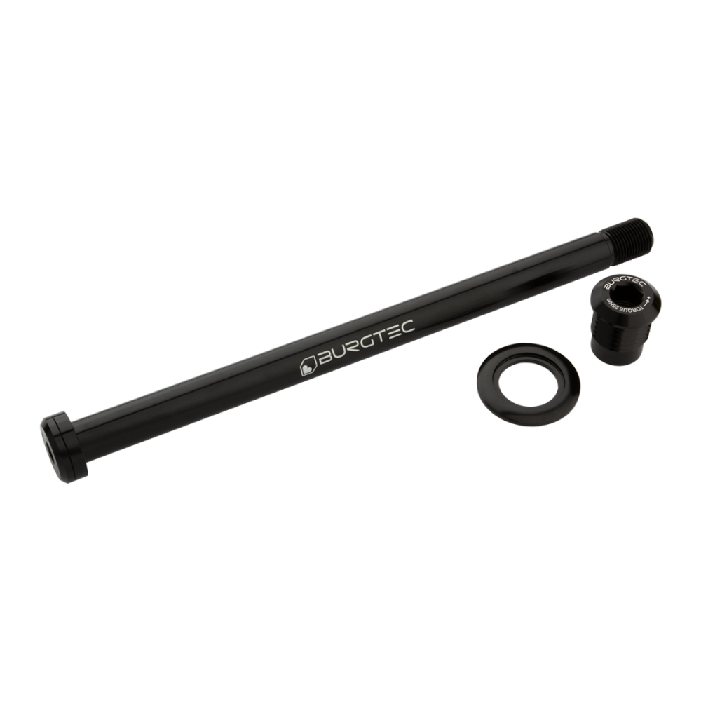 Burgtec Trek 184.5mm Rear Axle, Burgtec Black