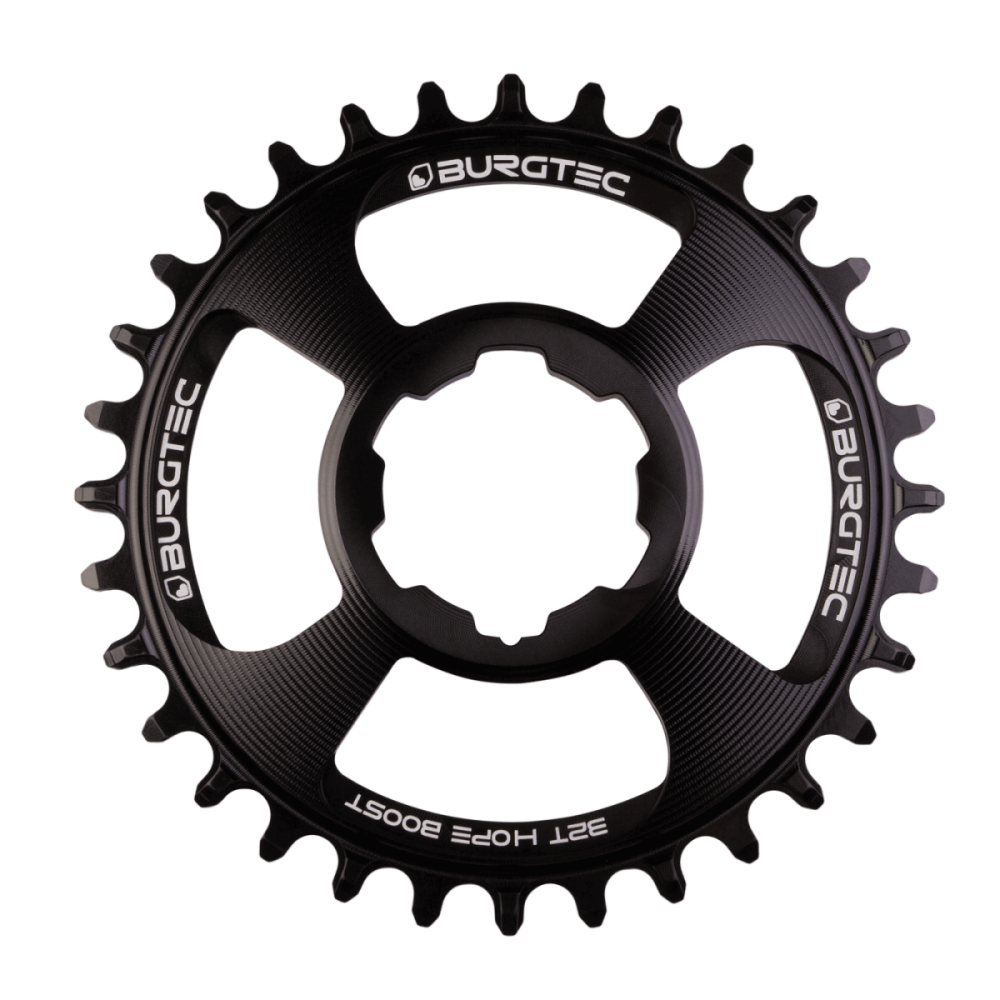 Burgtec Thick Thin Chainring for Hope Boost Direct Mount - 28T - Black, Burgtec Black
