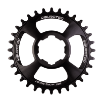 Burgtec Thick Thin Chainring for Hope Boost Direct Mount - 28T - Black, Burgtec Black
