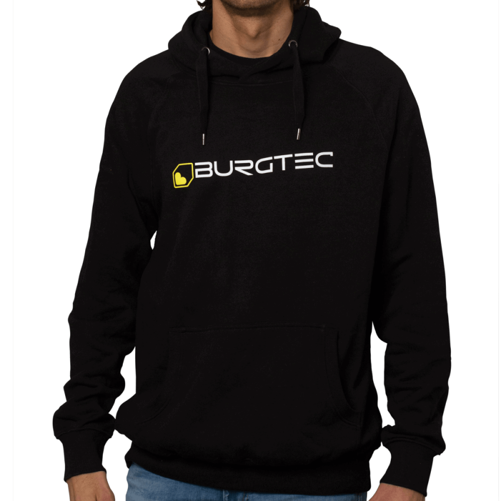 Burgtec Black Logo Hoodie