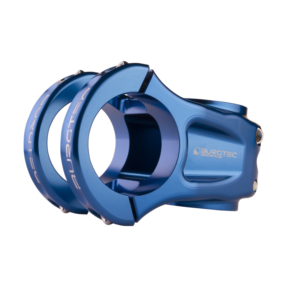 Burgtec Enduro MK3 Stem - 35 Clamp - 50mm Reach - Deep Blue