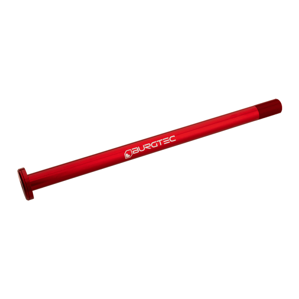 Burgtec Commencal Supreme 200mm Rear Axle - Race Red