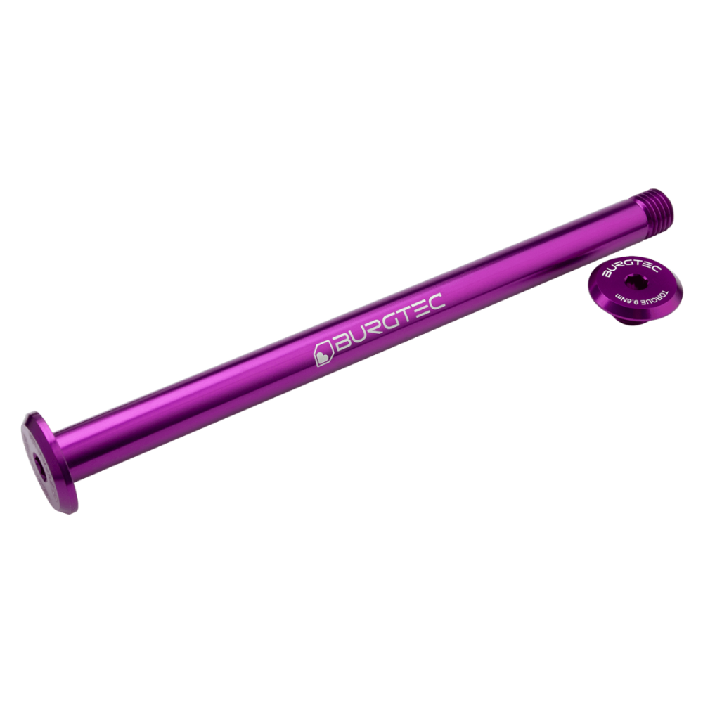 Burgtec Evil 180mm SuperBoost+ Rear Axle - Purple Rain