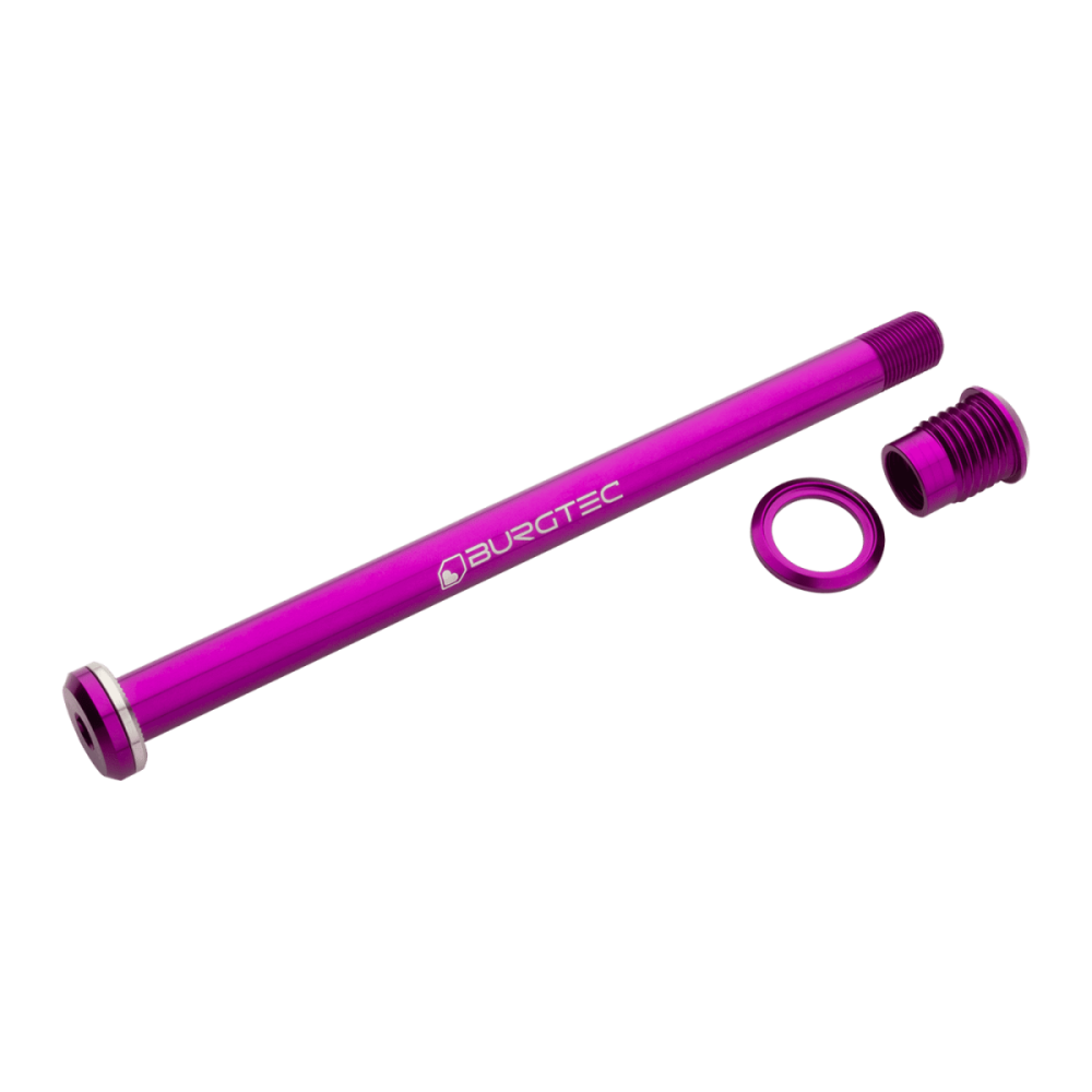 Burgtec Santa Cruz 173.7mm Rear Axle - Purple Rain