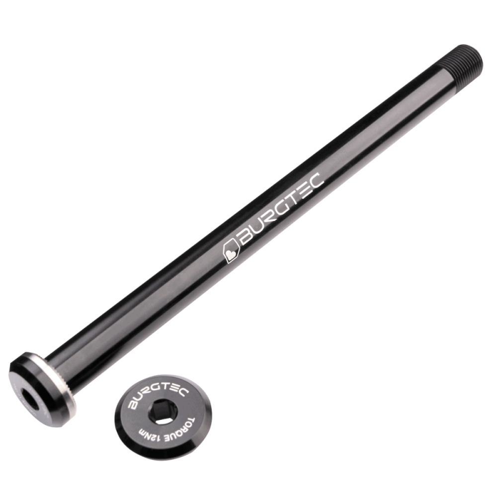 Burgtec Santa Cruz 168.5mm Rear Axle, Burgtec Black