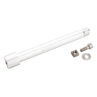 Burgtec Fox KaboltX Fork Axle - Rhodium Silver