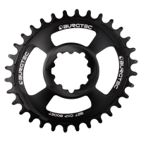 Burgtec Oval 3mm Offset Thick Thin Chainring for SRAM 3-Bolt - 32T