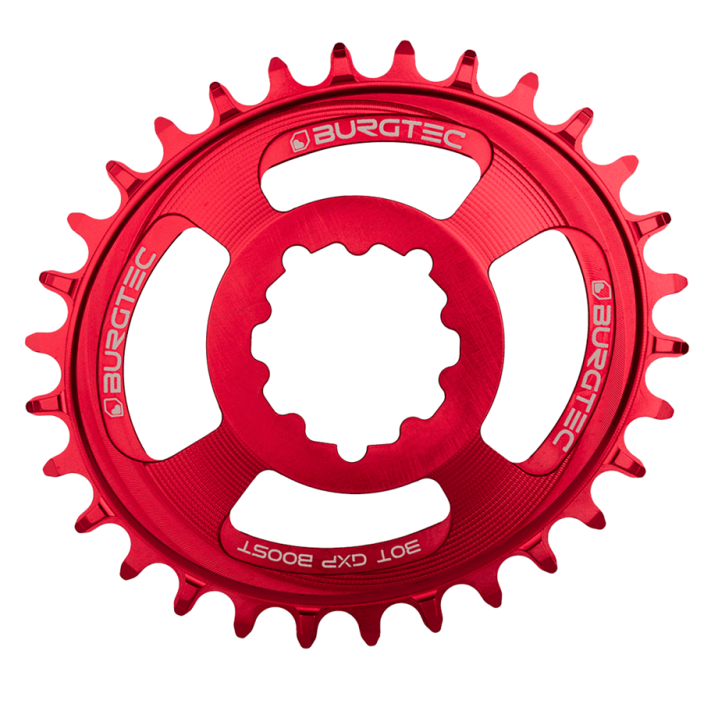Burgtec Oval 3mm Offset Thick Thin Chainring for SRAM 3-Bolt - 32T