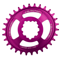 Burgtec Oval 3mm Offset Thick Thin Chainring for SRAM 3-Bolt - 32T