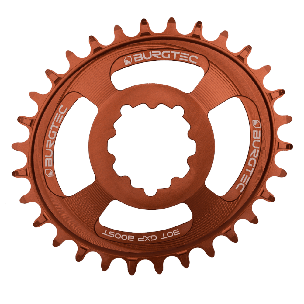 Burgtec Oval 3mm Offset Thick Thin Chainring for SRAM 3-Bolt - 32T