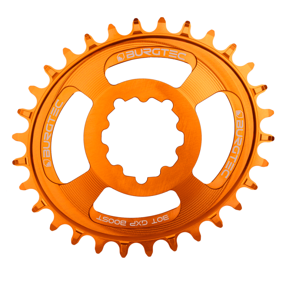 Burgtec Oval 3mm Offset Thick Thin Chainring for SRAM 3-Bolt - 32T