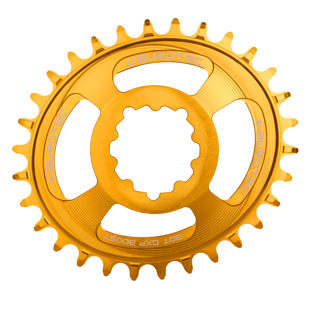 Burgtec Oval 3mm Offset Thick Thin Chainring for SRAM 3-Bolt - 32T