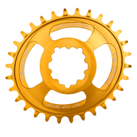 Burgtec Oval 3mm Offset Thick Thin Chainring for SRAM 3-Bolt - 32T