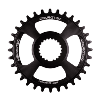 Burgtec Thick Thin Chainring for Shimano Direct Mount - 32T - Black, Burgtec Black