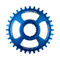 Burgtec Thick Thin Chainring for Shimano Direct Mount - 30T - Deep Blue