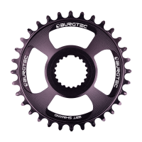 Burgtec Thick Thin Chainring for Shimano Direct Mount - 32T - Black Sapphire