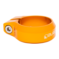Burgtec Seat Clamp - 38.6mm Diameter - Iron Bro Orange