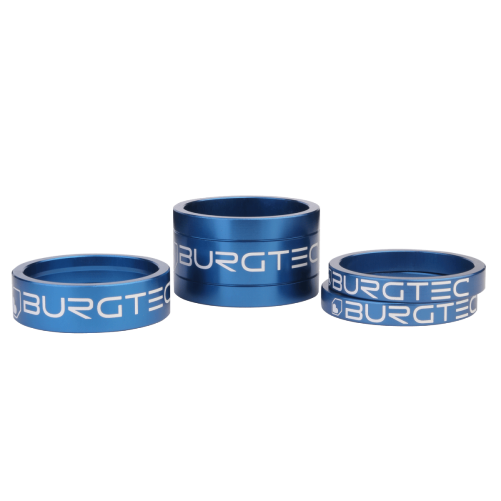 Burgtec Stem Spacers (5mm Spacer x2, 10mm Spacer, 20mm Spacer)