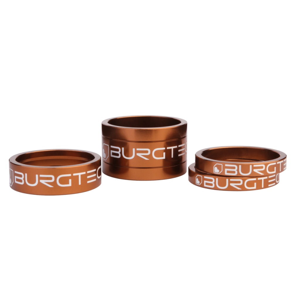 Burgtec Stem Spacers (5mm Spacer x2, 10mm Spacer, 20mm Spacer)