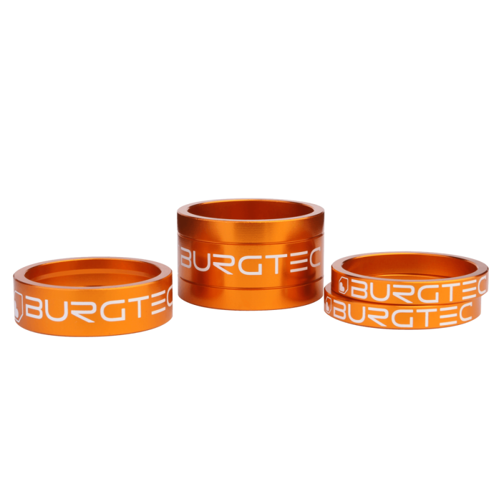 Burgtec Stem Spacers (5mm Spacer x2, 10mm Spacer, 20mm Spacer)