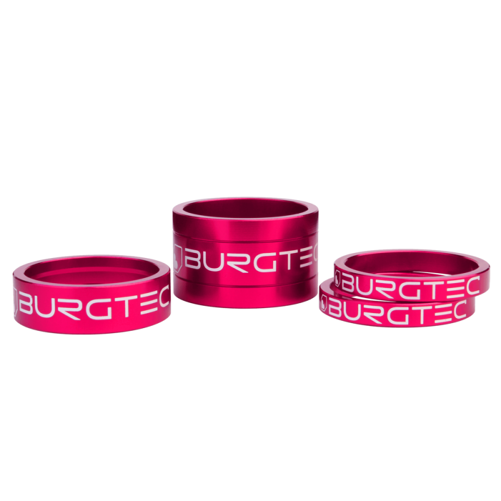 Burgtec Stem Spacers (5mm Spacer x2, 10mm Spacer, 20mm Spacer)
