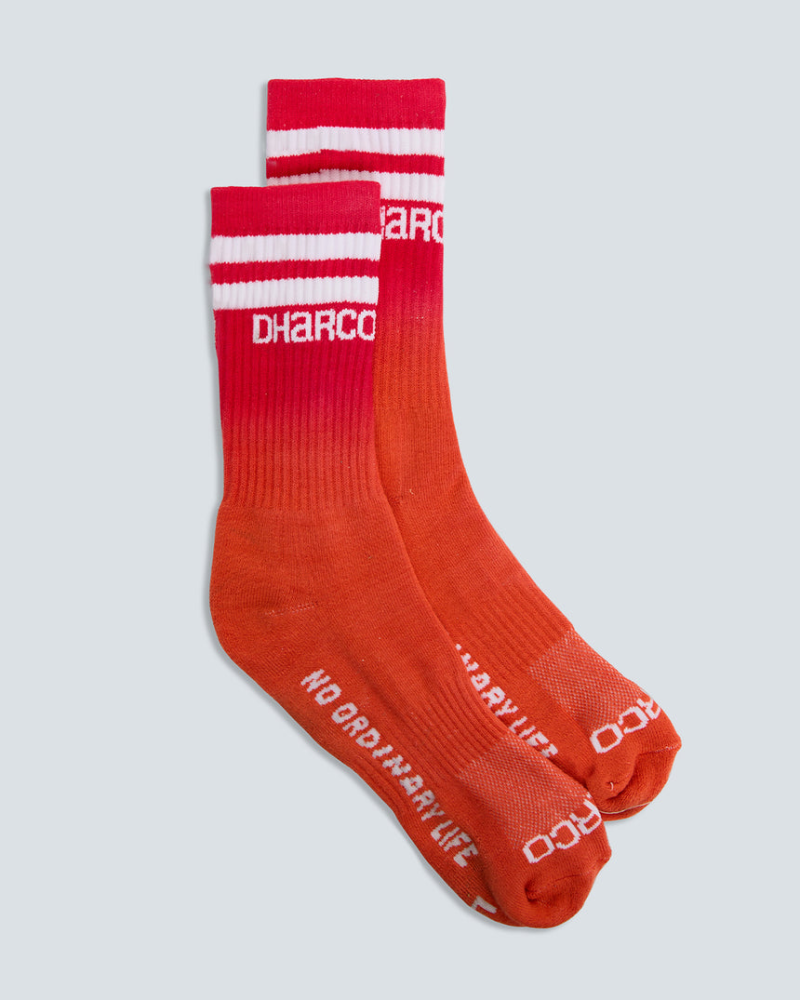 Dharco Crew Socks | Black Snake