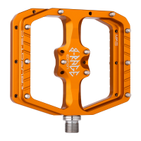 Burgtec Penthouse Flat MK5 B-Rage Edition Pedals - Iron Bro Orange
