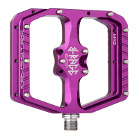 Burgtec Penthouse Flat MK5 B-Rage Edition Pedals - Purple Rain