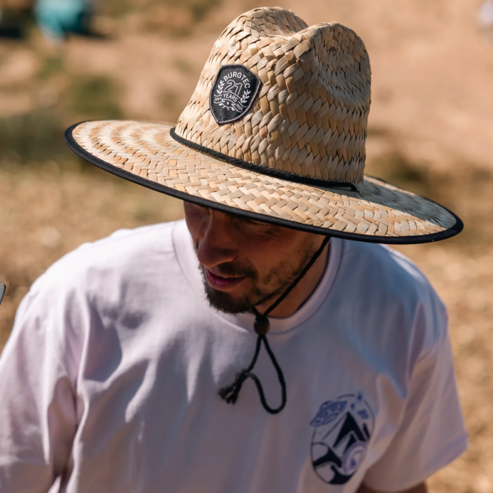 Burgtec Shaper Straw Brimmed Hat