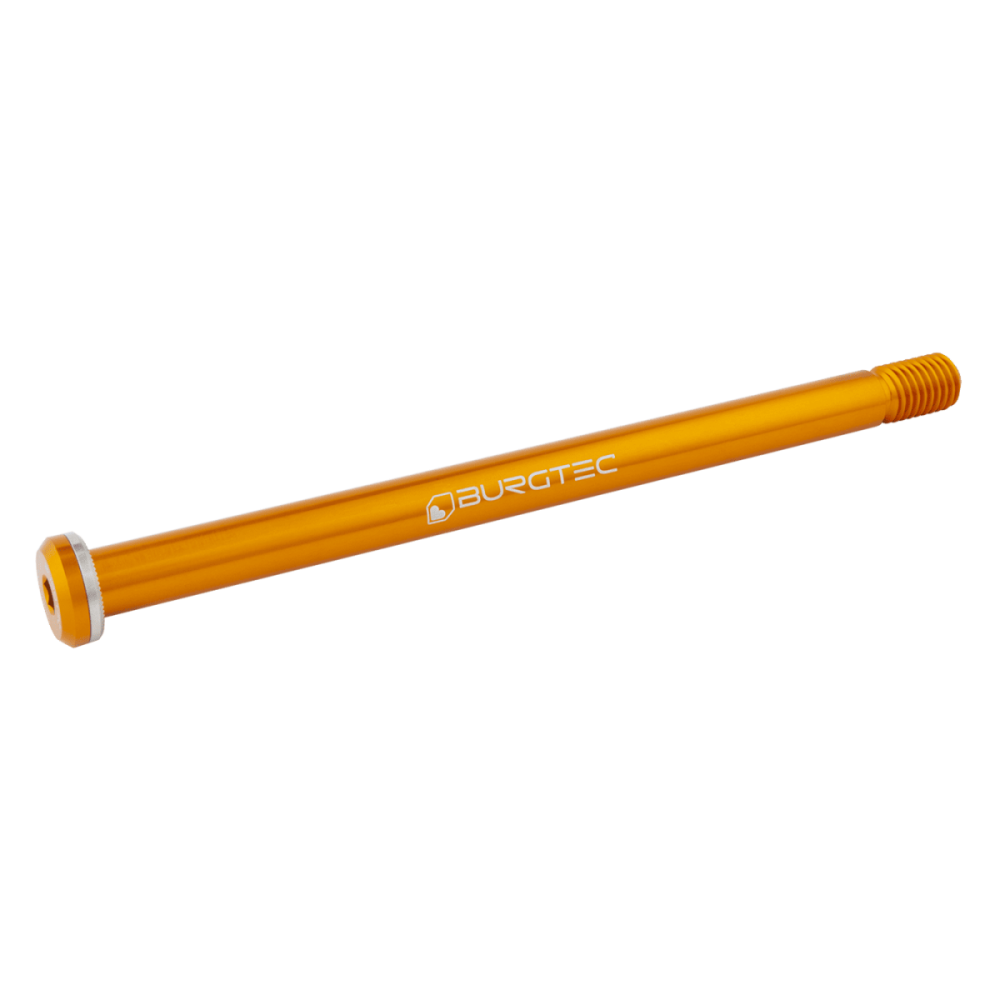 Burgtec 180mm x 12mm 1.00mm Pitch Rear Axle Iron Bro Orange