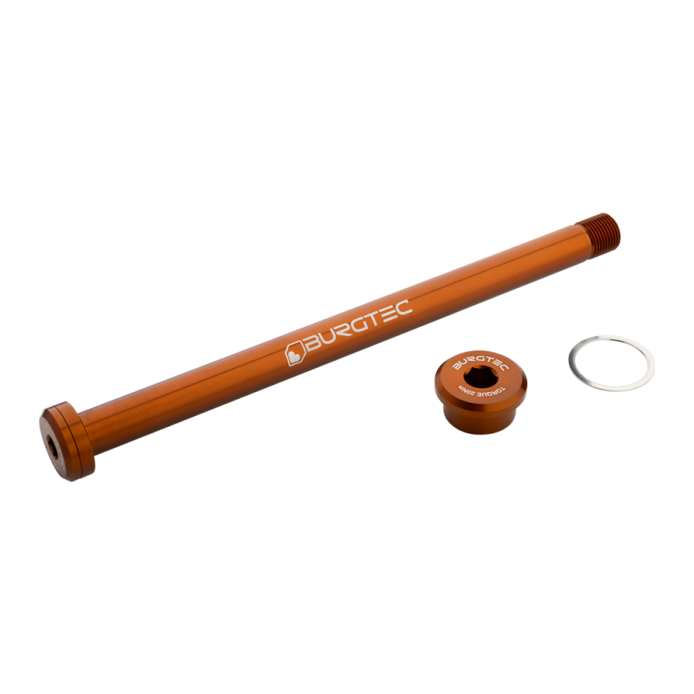 Burgtec Rocky Mountain 173mm Rear Axle - Kash Bronze