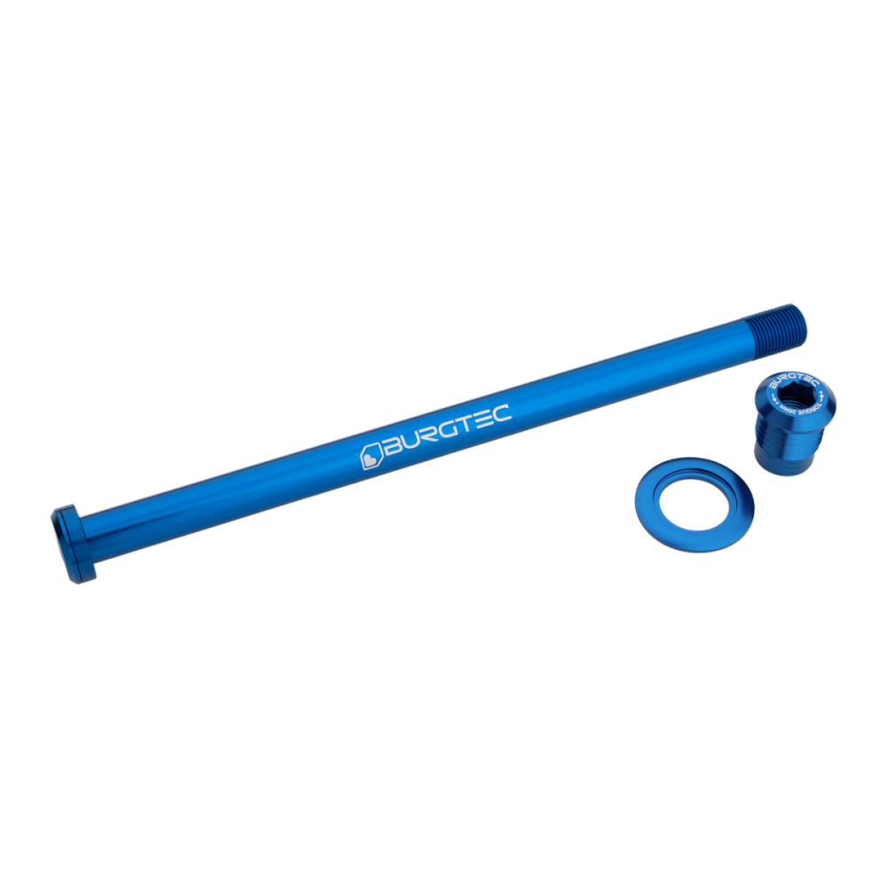 Burgtec Trek Session 194mm Rear Axle Deep Blue