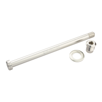 Burgtec Trek 184.5mm Rear Axle Race Red