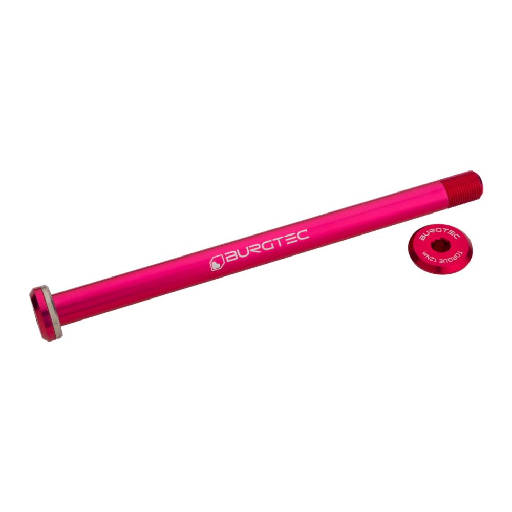Burgtec Santa Cruz 168.5mm Rear Axle - Race Red