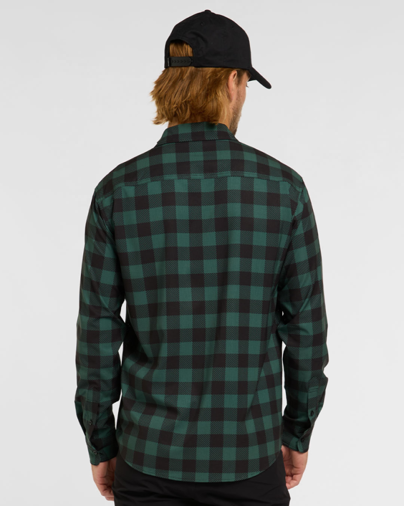 Dharco Mens Tech Long Sleeve Party Shirt | Gus, S