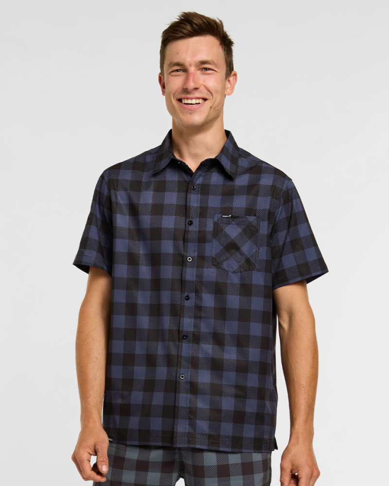 Dharco Mens Tech Party Shirt | Jet, 3XL