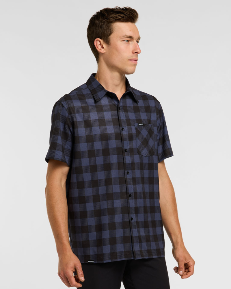 Dharco Mens Tech Party Shirt | Jet, 3XL