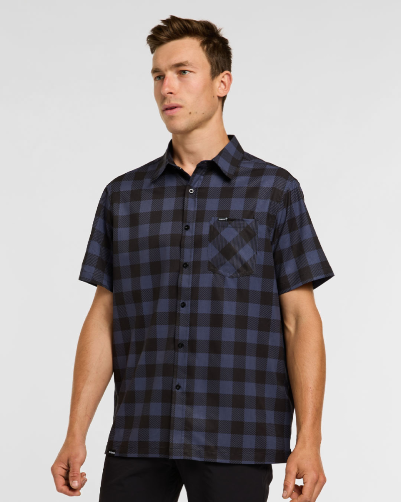 Dharco Mens Tech Party Shirt | Jet, 3XL