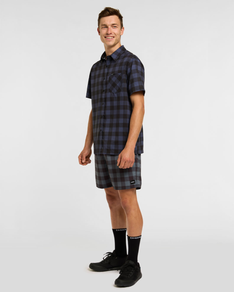 Dharco Mens Tech Party Shirt | Jet, 3XL