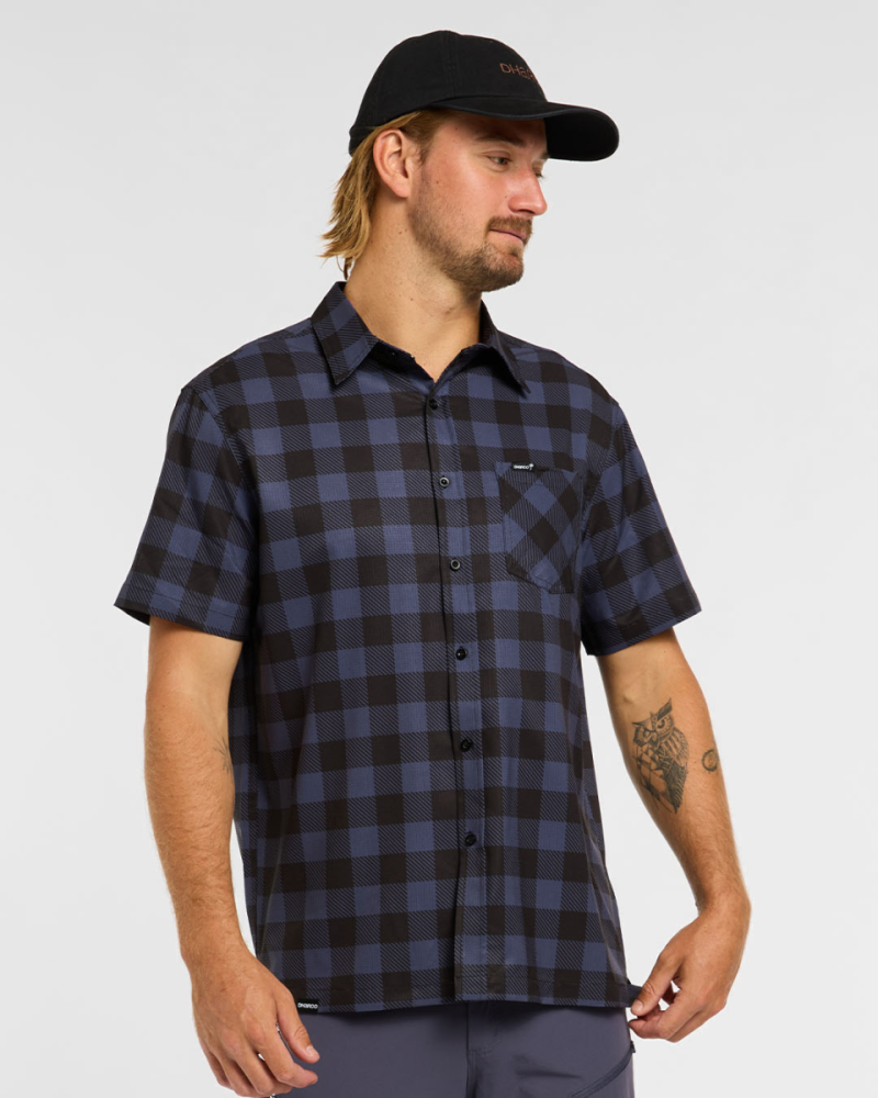 Dharco Mens Tech Party Shirt | Jet, 3XL