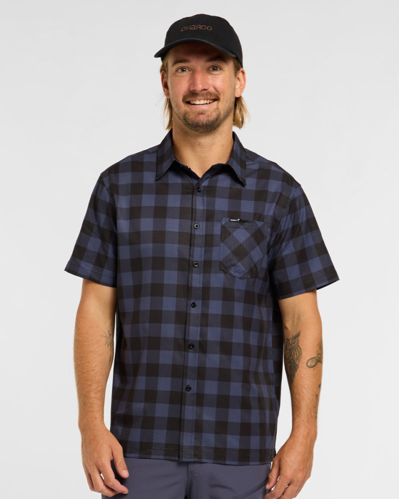 Dharco Mens Tech Party Shirt | Jet, 3XL