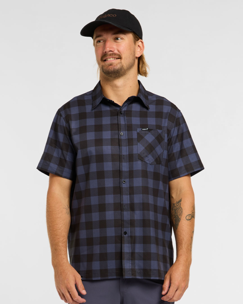 Dharco Mens Tech Party Shirt | Jet, 3XL