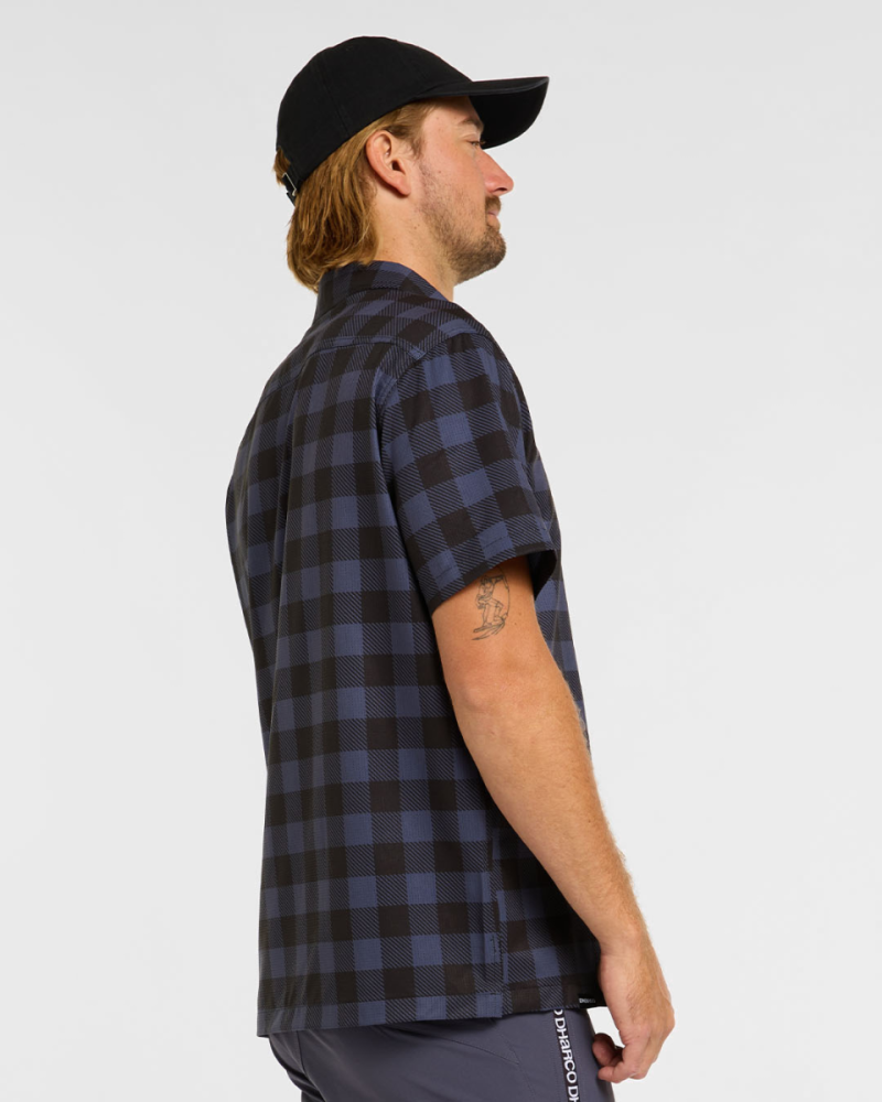 Dharco Mens Tech Party Shirt | Jet, 3XL