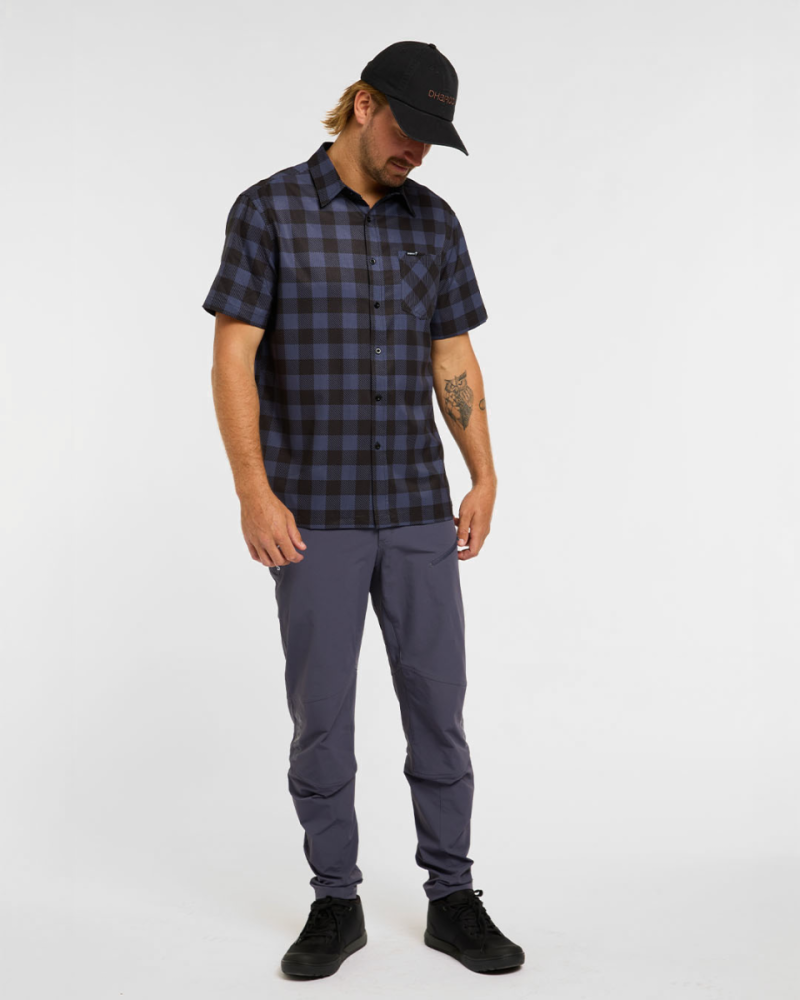 Dharco Mens Tech Party Shirt | Jet, 3XL