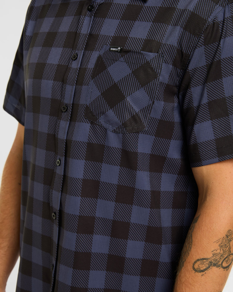 Dharco Mens Tech Party Shirt | Jet, 3XL