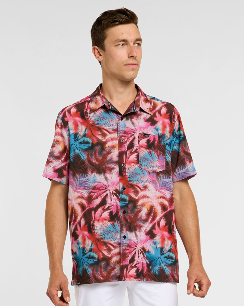 Dharco Mens Tech Party Shirt | Nebula, S